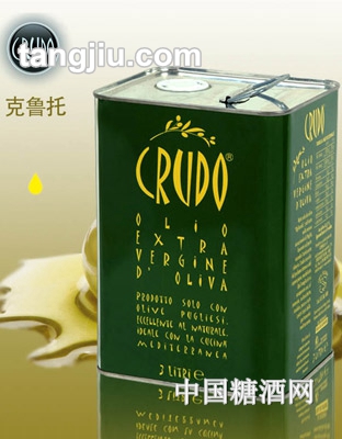 crudo初榨橄欖油3L裝