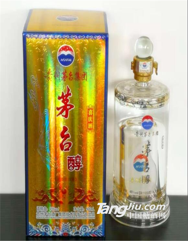 陳年老酒茅臺醇喜慶酒45度濃香型白酒500ml