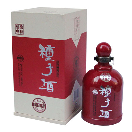 種子酒 白金級(jí)種子酒 經(jīng)典柔和種子酒 濃香型40度460ml