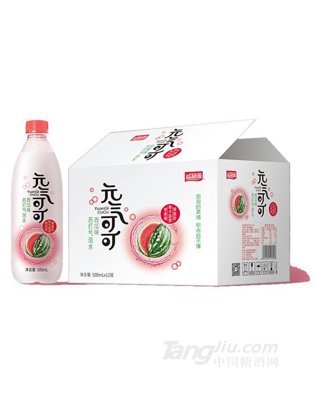 元?dú)饪煽?氣泡蘇打水（西瓜味）480ml