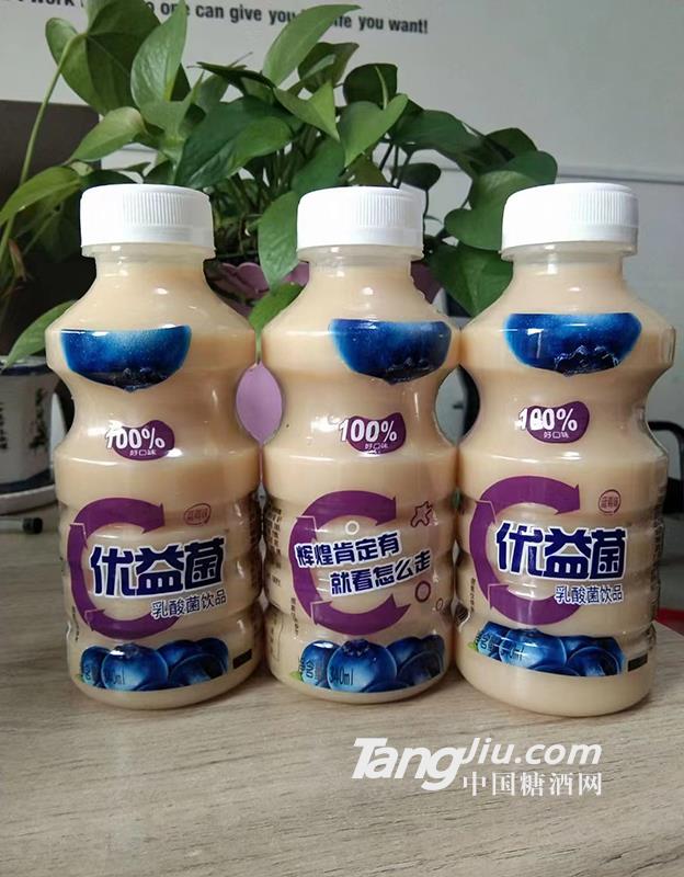 優(yōu)益菌乳酸菌飲品340ml藍(lán)莓味