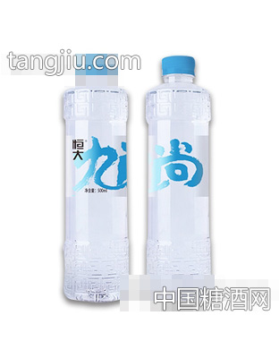 恒大九尚礦泉水500ml（藍）