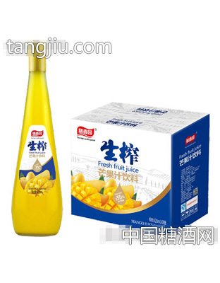 膳鑫園生榨芒果汁飲料828mlx8瓶