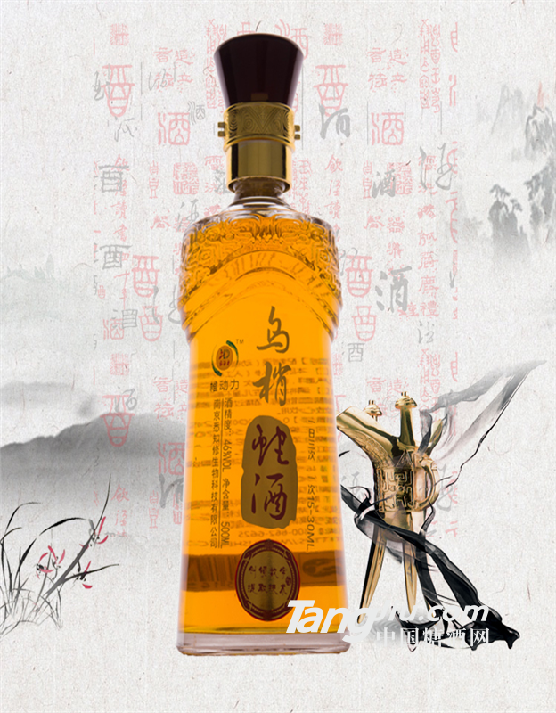 椎動(dòng)力烏梢蛇酒500ML