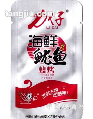 力仔海鮮魷魚(yú)燒烤15g