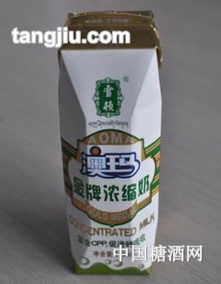 雪頓利樂(lè)鉆品牌濃縮奶250ml