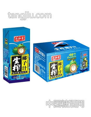 樂(lè)加壹生榨椰子汁250ml