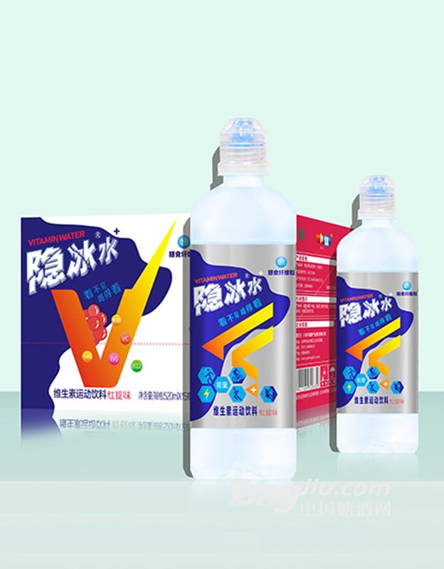 隱冰水·維生素運動飲料紅提味520ml