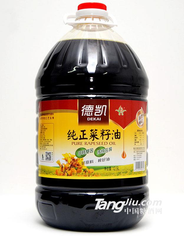 非轉純正菜籽油-12.5L