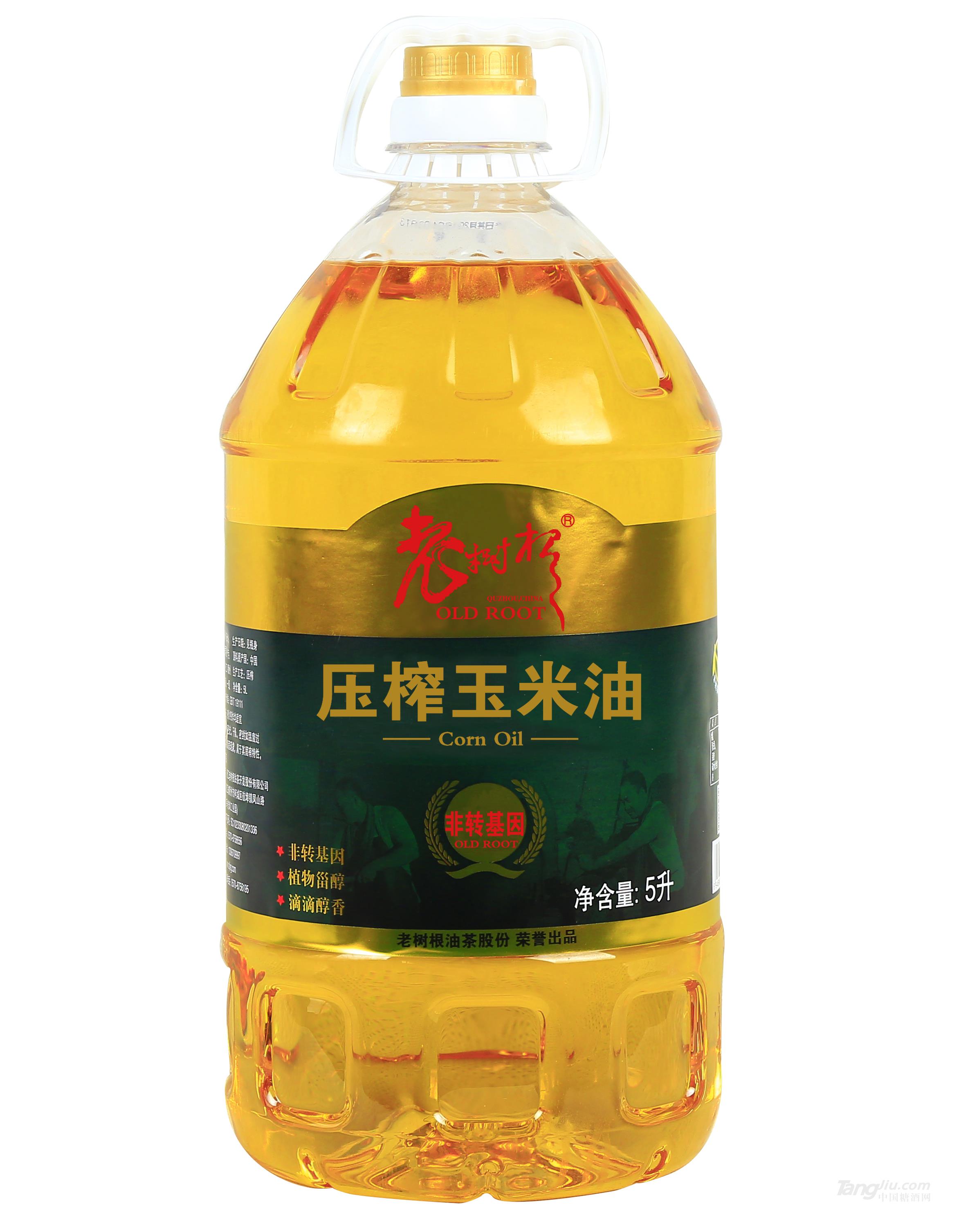 老樹根壓榨玉米油5L