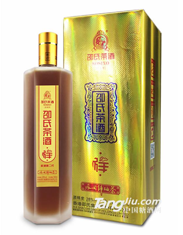 28°邵氏鋅硒茶酒祥酒500ml