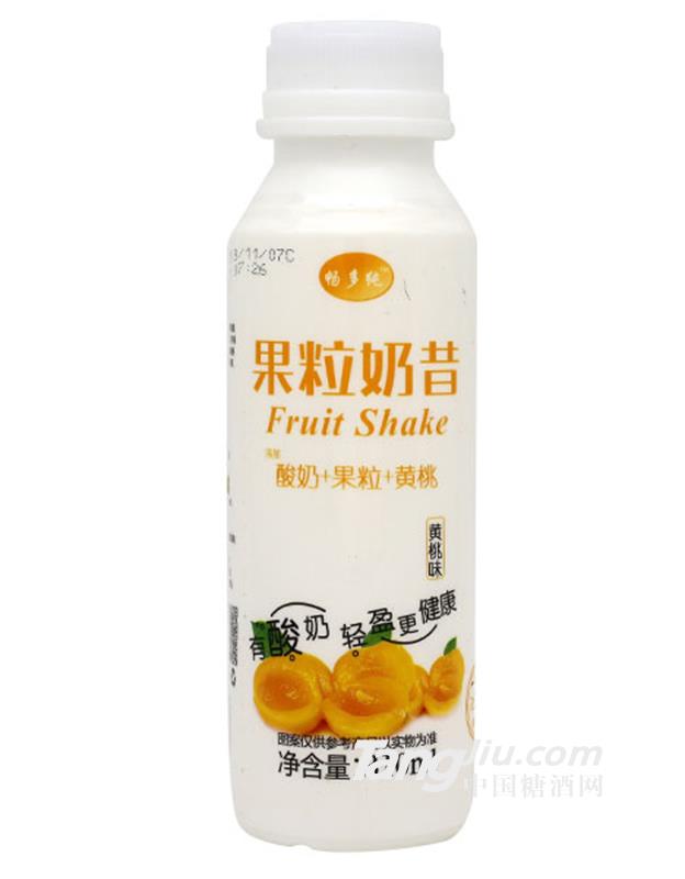 暢多純果粒奶昔黃桃味310ml