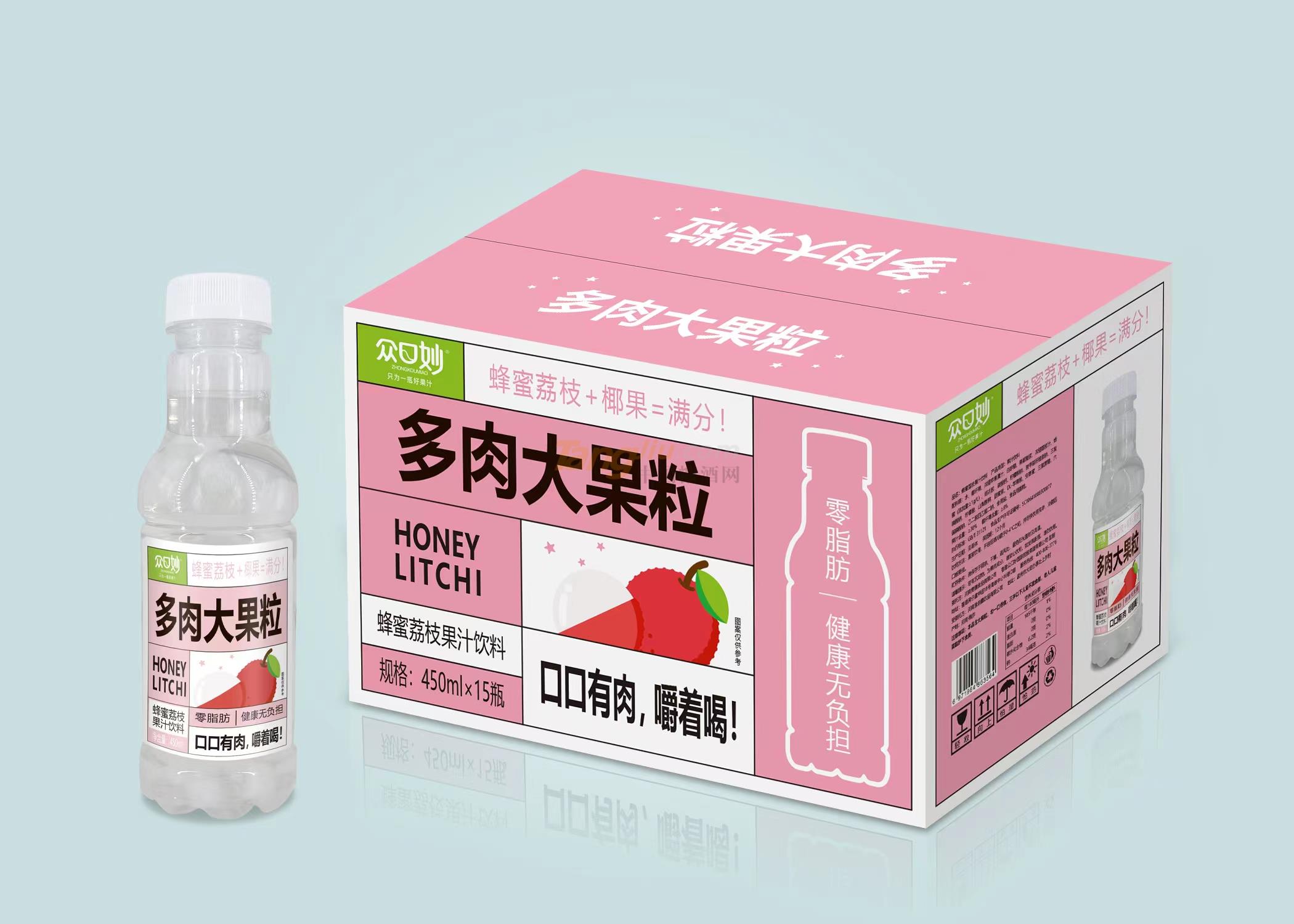 眾口妙蜂蜜荔枝果汁飲料450ml.jpg